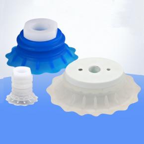 STP combination suction cup for soft bags