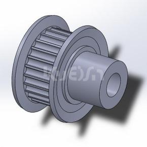 Synchronous belt pulley 2GT