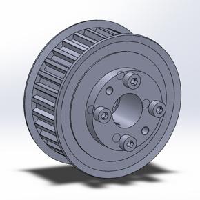 Synchronous belt pulley 8M
