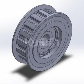 L belt pulley