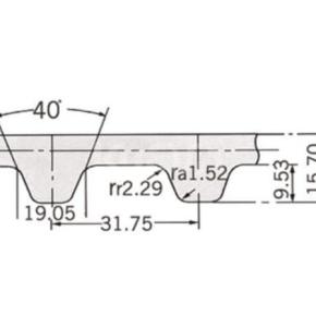 Rubber synchronous belt vvvvvvXXH